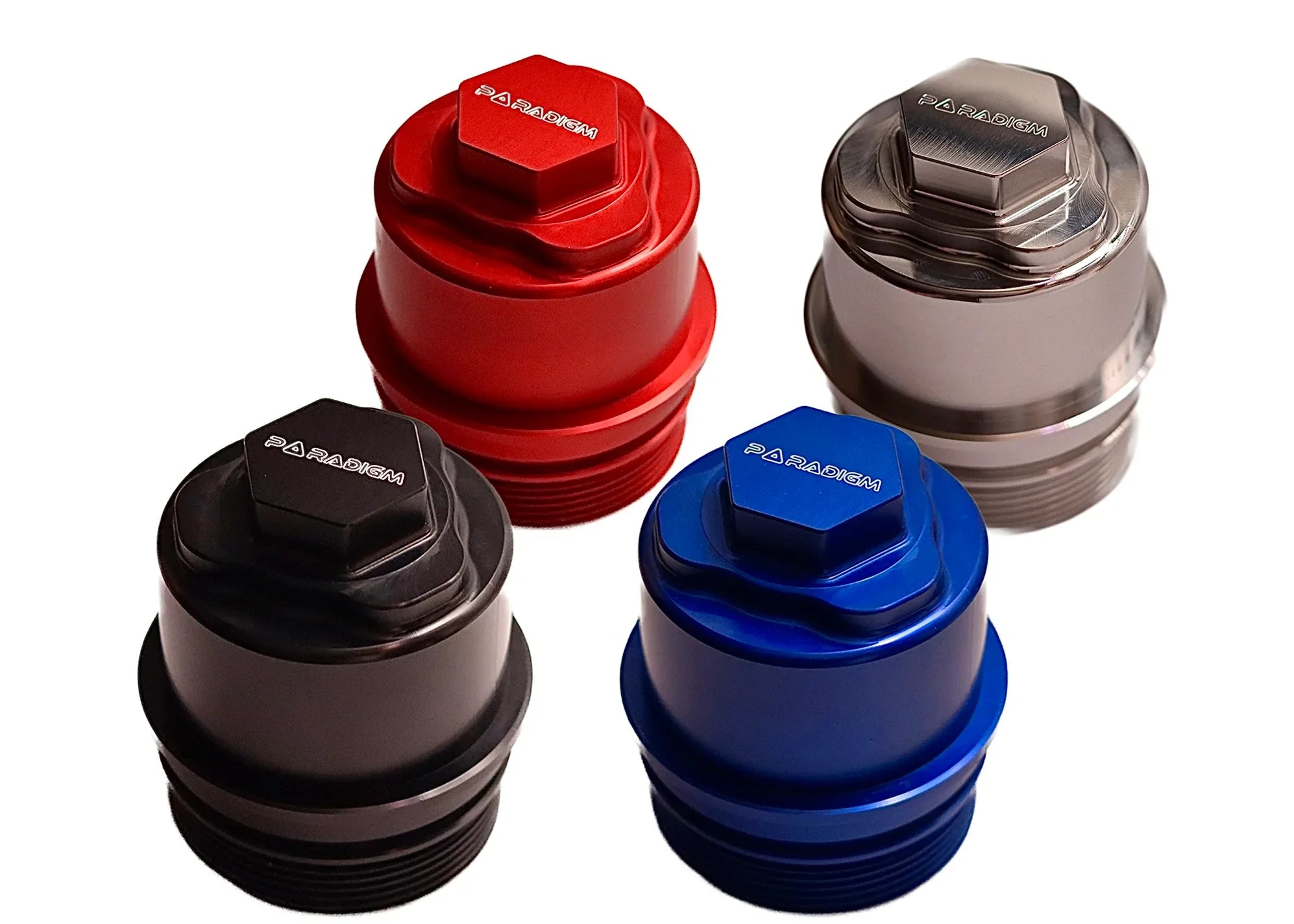 Magnetic Billet Oil Filter Housing cap for BMW B58 Engine - Paradigm Engineering